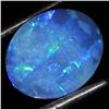 2.25ct Australian Black Opal Doublet Full Fire (GEM-35883)