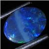 0.82ct Australian Black Opal Doublet Full Fire (GEM-36065)