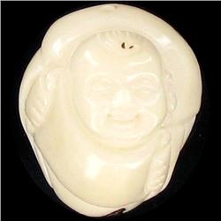 Chinese Handcarved Tagua Ivory Nut (CLB-739)