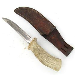 Vintage Horn Hunting Knife (CLB-817)
