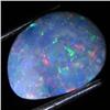 3.9ct Australian Black Opal Doublet Full Fire (GEM-35896)