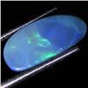 2.27ct Australian Black Opal Doublet Full Fire (GEM-35819)
