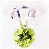 1.16twc Peridot Sterling Pendant (JEW-2679)