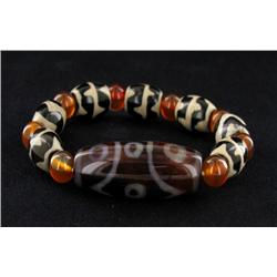 Tibet Dzi Bead Bracelet (ANT-1662)