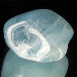 18.65ct Strong Blue Freeform Aquamarine Cabochon (GEM-33747)