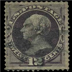 1870 USA 12c Clay Violet (STM-0687)