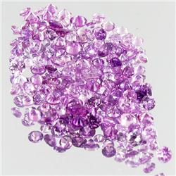 1.03ct Pink Sapphire Round Cut Parcel (GEM-38381)