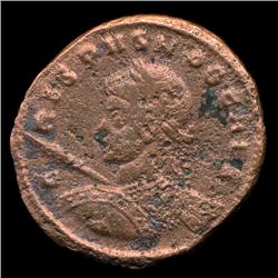 300AD Roman Bronze Coin Higher Grade (COI-9445)