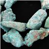 Image 2 : 1640ct Natural Turquoise Chunk Strand (JEW-3464)