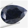 77.21ct Blue African Sapphire Pear Cut (GEM-36942)