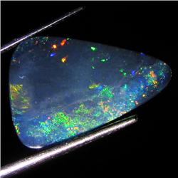 5.05ct Australian Black Opal Doublet Full Fire (GEM-36454)