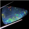 5.05ct Australian Black Opal Doublet Full Fire (GEM-36454)