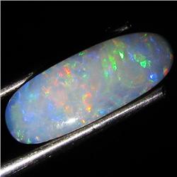 2.89ct Australian Black Opal Doublet Full Fire (GEM-35972)