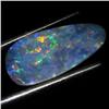 2.85ct Australian Black Opal Doublet Full Fire (GEM-36567)