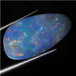 5.4ct Australian Black Opal Doublet Full Fire (GEM-36425)