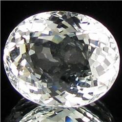 13.12ct Oval Natural Ice Blue Aquamarine Brazil (GEM-35215)