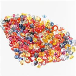 1.05ct Mixed Color Sapphire Round Cut Parcel (GEM-37828)