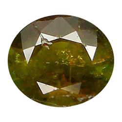 1.59ct Oval Cut Brown Green Tourmaline (GEM-28598)