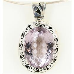 170twc Purple Pink Amethyst Sterling Pendant (JEW-3321)