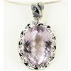 170twc Purple Pink Amethyst Sterling Pendant (JEW-3321)