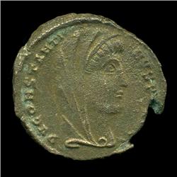 300AD Roman Bronze Coin Higher Grade (COI-9421)