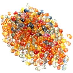 1.44ct Mixed Color Sapphire Briolette Parcel (GEM-37530)