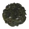 Image 2 : Vintage Chinese Handcarved Jade Bi (ANT-1120)