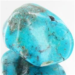 49.7ct Blue Mex. Turquoise Freeform Cabochon (GEM-33841)
