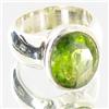 Image 2 : 65.84twc Peridot Sterling Ring (JEW-2824)