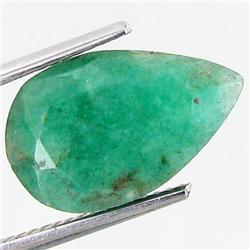 6.05ct South American Emerald Pear Cut (GEM-36835)