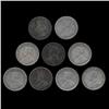 Image 1 : 1917-36 Canada 10c 10pcs F/XF (COI-8589)