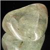 Image 1 : 72.2ct Tourmaline Rutilated Quartz Freeform Cabochon (GEM-33877)