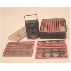 Walt Disney magic lantern slides showing...