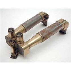 A German WWI binocular periscope, signed...
