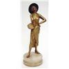 Image 1 : An Art Deco gilt spelter figure of a Spanish...