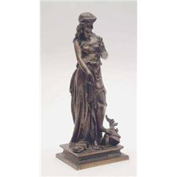L.Pilet, a bronze statuette entitled...