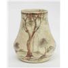 Image 1 : A Woods, Burslem earthenware vase with a...