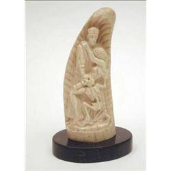 A set of 4 19th century soda glass beakers...