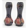 Image 1 : A pair of Moorcroft waisted bulbous vases...