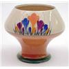 Image 1 : A Clarice Cliff crocus pattern 341 vase,...