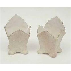 A pair of Worcester Locke & Co vases with...