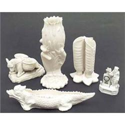 A Copeland parian model of a donkey with...