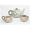 Image 1 : A 19th century Belleek 3-piece teaset with...