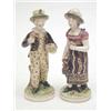 Image 1 : A pair of early 19th century Derby figures,...