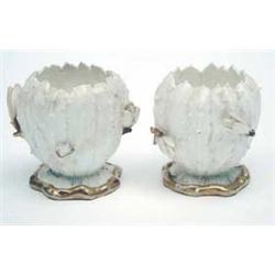 A pair of Moore salts of flower bud form,...