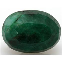 Natural Emerald Beryl Oval Cut Gemstone 36.44ctw approximate