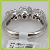 Image 3 : Genuine 1.16 ctw 18k Ruby & Diamond White Gold Ring