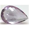 Image 1 : Natural Pink Amethyst Checkered Pear Cut 89.39ctw approximate