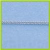 Image 2 : Genuine 16" 14kt Italian Gold-Yellow or White 1.1mm, Oval Link Chain Gauge:025, 1.3gr