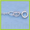 Image 1 : Genuine 16" 14kt Italian Gold-Yellow or White 1.1mm, D/C Circle Link Chain Gauge:025, 1.1gr